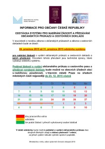 Odstávka CP